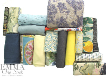 bundle, blue/yellow, 18 small cuts, 5 lbs
