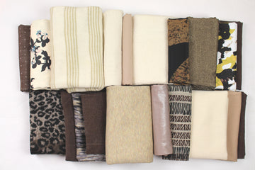 bundle, neutrals, 20 small cuts, 7 lbs