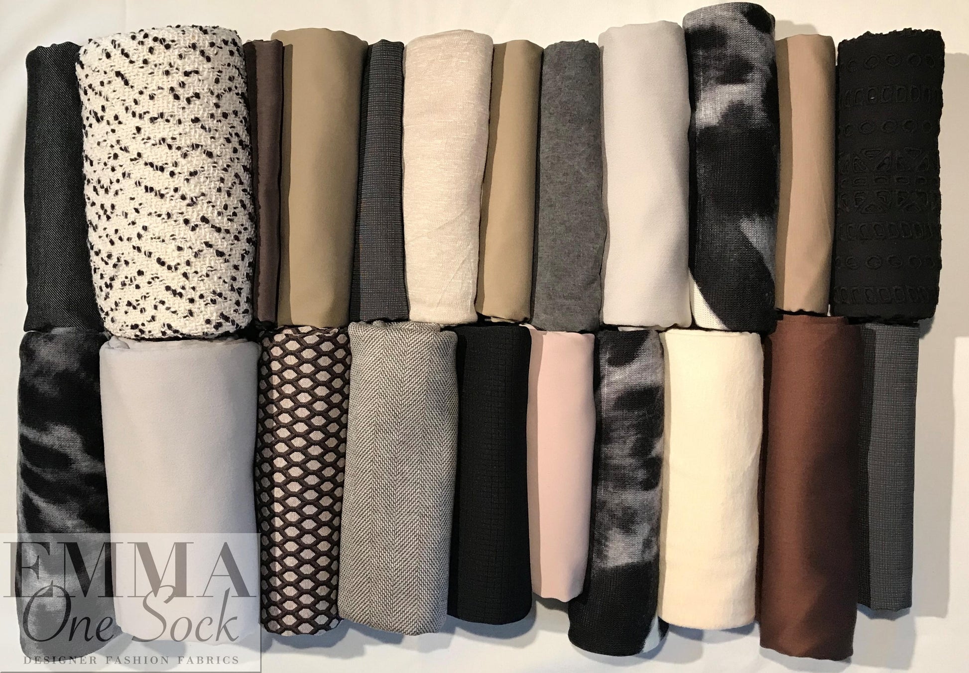 bundle, neutral tones, 22 small cuts, 9 lbs
