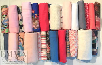 bundle, pinkish tones, 28 small cuts, 8 lbs