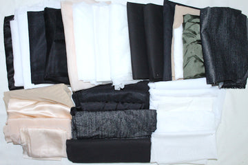 bundle, interfacing, etc., 30 small cuts, 5 lbs