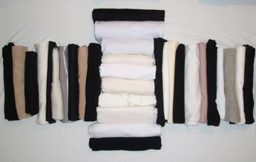 bundle, linings, interfacings, basics, 31 small cuts, 9 lbs