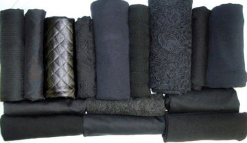 bundle, black fancies, 15 small cuts, 6 lbs