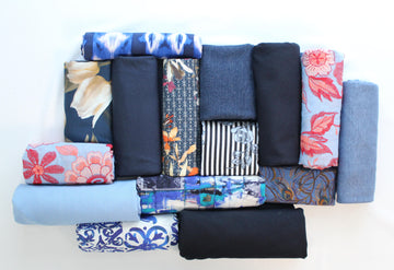bundle, blue, 15 small cuts, 5 lbs
