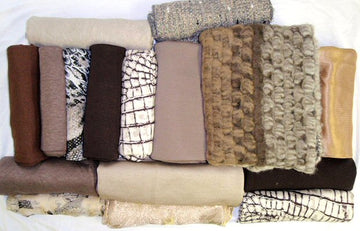 bundle, brown/taupe, 16 small cuts, 6.5 lbs
