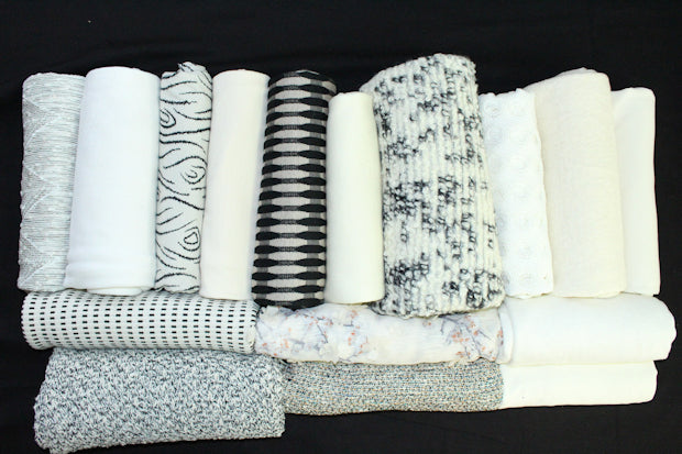 bundle, cream tones, 16 small cuts, 7 lbs