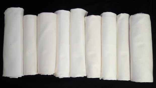 bundle, cream ponte, 9 pcs, 6 lbs