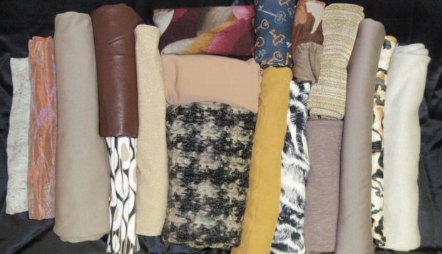 bundle, earth/bronze, 18 small cuts, 7 lbs