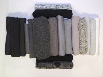 bundle, grays, 18 small cuts, 9 lbs