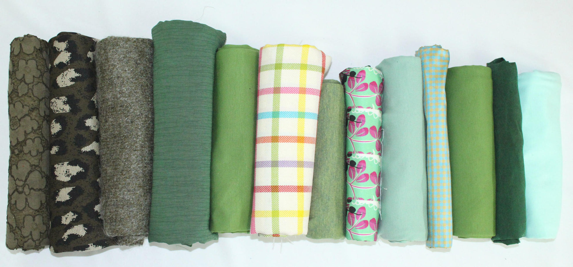 bundle, greens, 13 small cuts, 5 lbs