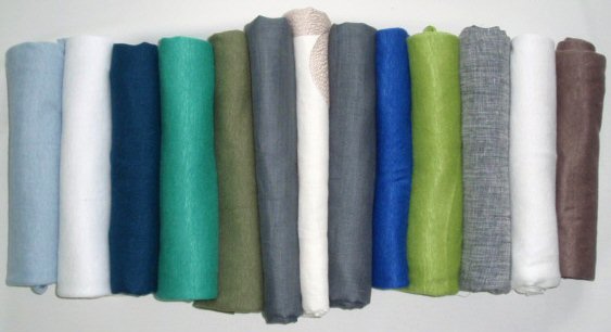 bundle, linen solids, 13 small cuts, 4 lbs