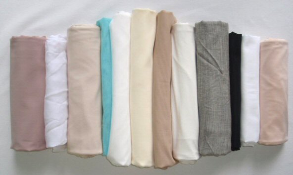 bundle, linings and interfacings, 12 small cuts, 3 lbs