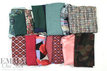 bundle, pink/teal, 16 small cuts, 5 lbs