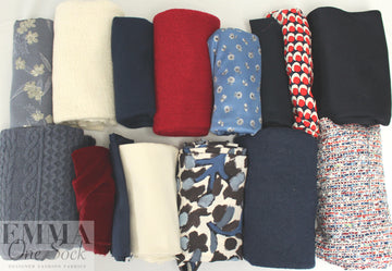 bundle, red/white/blue, 17 small cuts, 8 lbs