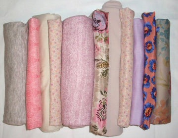 bundle, sherbet florals, 11 small cuts, 3 lbs