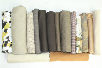 bundle, tan/taupe, 15 small cuts, 6 lbs