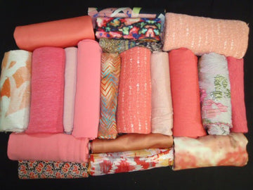 bundle, pinks, 18 small cuts, 5 lbs