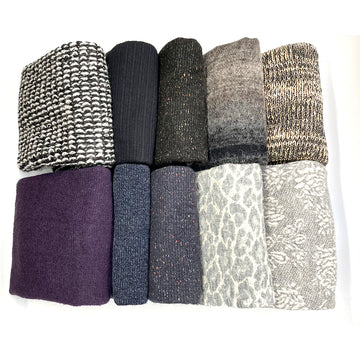 bundle, black/gray, 10 small cuts, 6 lbs