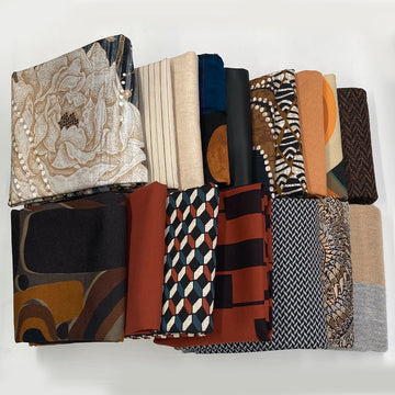 bundle, earthtones, 16 small cuts, 6 lbs
