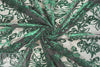 Caroline C0nstas emerald velvet rose burnout
