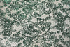 Caroline C0nstas emerald velvet rose burnout