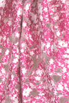 Tah@ri magenta/white mesh clip weave 1.3 yds