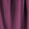 Dutch quilted cable matelasse' knit -plum .625 yds