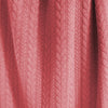 Dutch quilted cable matelasse' knit - coral rose 1.875 yds