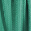 Dutch quilted cable matelasse' knit - cool jade 2 yd