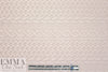 quilted cable matelasse' knit - pink blush 2 yd