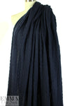 classic cable sweater knit - india ink