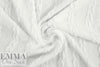 classic cable sweater knit - white 1.5 yd
