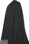 NY designer cable matelasse' knit - black