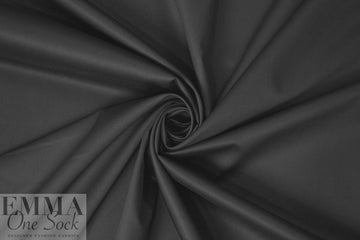 Cairo matte finish egyptian cotton shirting - black 1 yard
