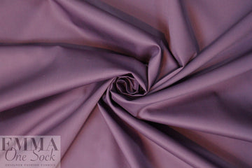 Cairo matte finish egyptian cotton shirting - plum 1.25 yds