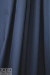 Cairo matte finish Egyptian cotton shirting - dark navy 1.875 yds