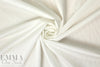 Cairo matte finish egyptian cotton shirting - natural white .5 yds