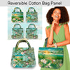 Dutch 'dragonfly fantasy' canvas bag panel *pattern included*