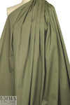 'cargo twill' cotton/spandex woven - army green .66 yds