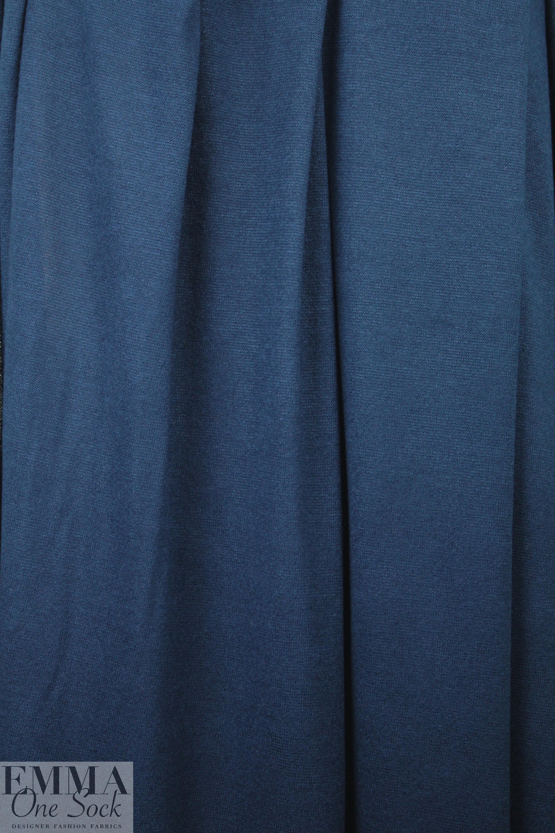 super soft, lighweight faux cashmere knit - navy