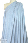 super soft, lighweight faux cashmere knit - soft blue 1.75 yds