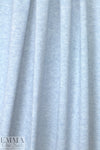 super soft, lighweight faux cashmere knit - soft blue 1.75 yds