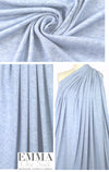 super soft, lighweight faux cashmere knit - soft blue