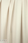 NY designer alabaster wool/cashmere sweater knit