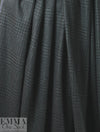 J0hnstons of Elgin 100% cashmere black/charcoal plaid woven