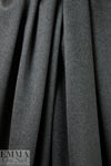 T0llegno 100% cashmere woven suiting/coating - charcoal