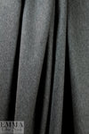 T0llegno 100% cashmere woven suiting - charcoal