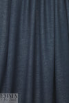 Italian cotton/cashmere 2-ply knit - navy/light gray