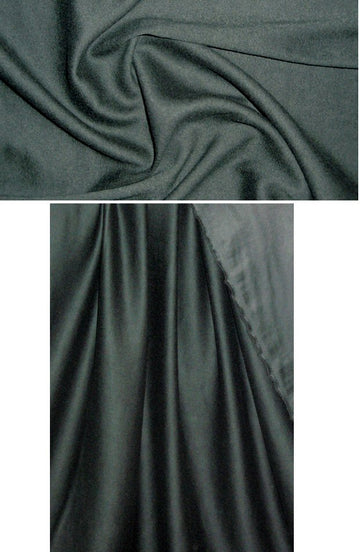 Ca1vin K. cashmere/silk dressweight woven - forest