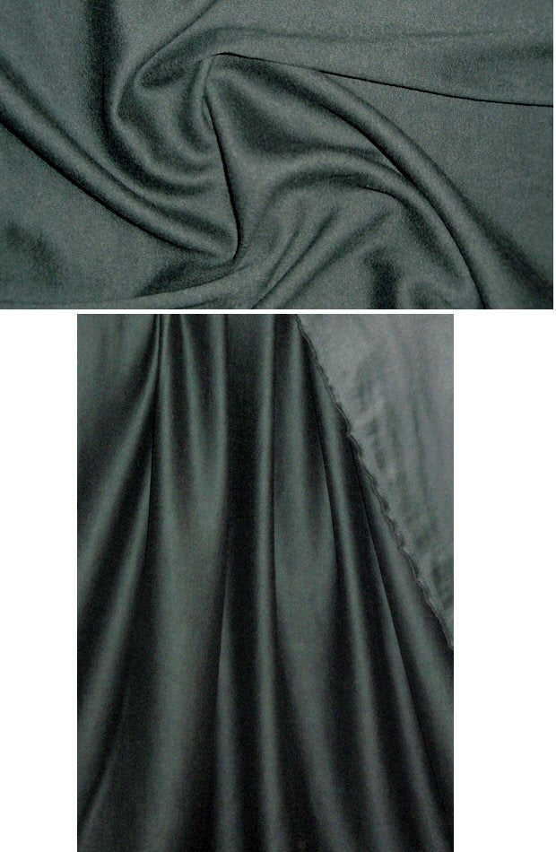 Ca1vin K. cashmere/silk dressweight woven - forest